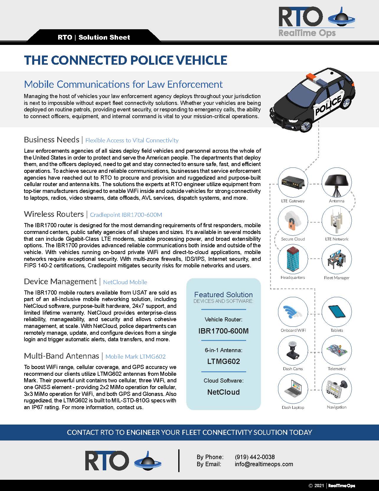 Police Vehicle Connectivity