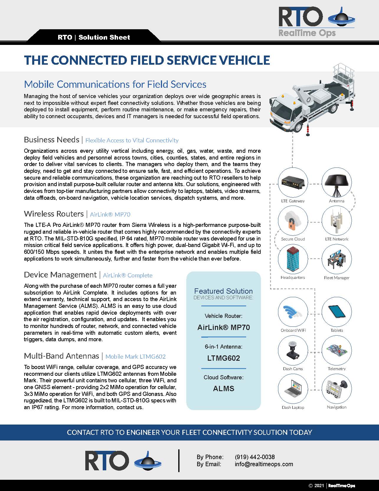 Mobile Communications for Field Services
