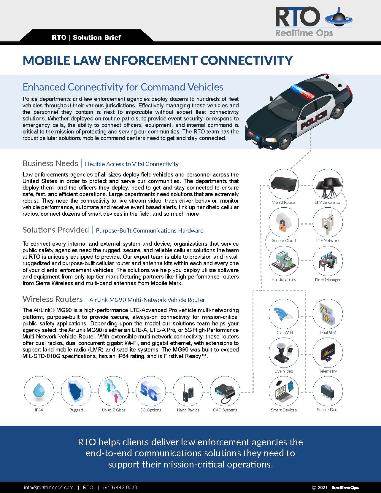 Law Enforcement Vehicle Connectivity