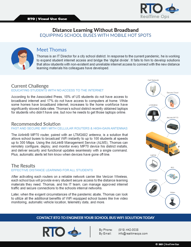 School Bus Routers for School Bus Wi-FI